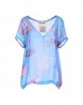 Blusa Transparencia Azul