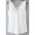 Blusa Blanca cuello V