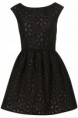 Vestido corto negro