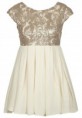 Vestido corto de fiesta con lentejuelas