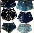 Variedad en shorts con taches, precio individual
