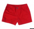 Short rojo largo